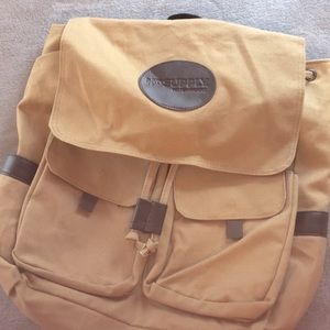 Backpack, bag, HD supply waterworks brand, beige